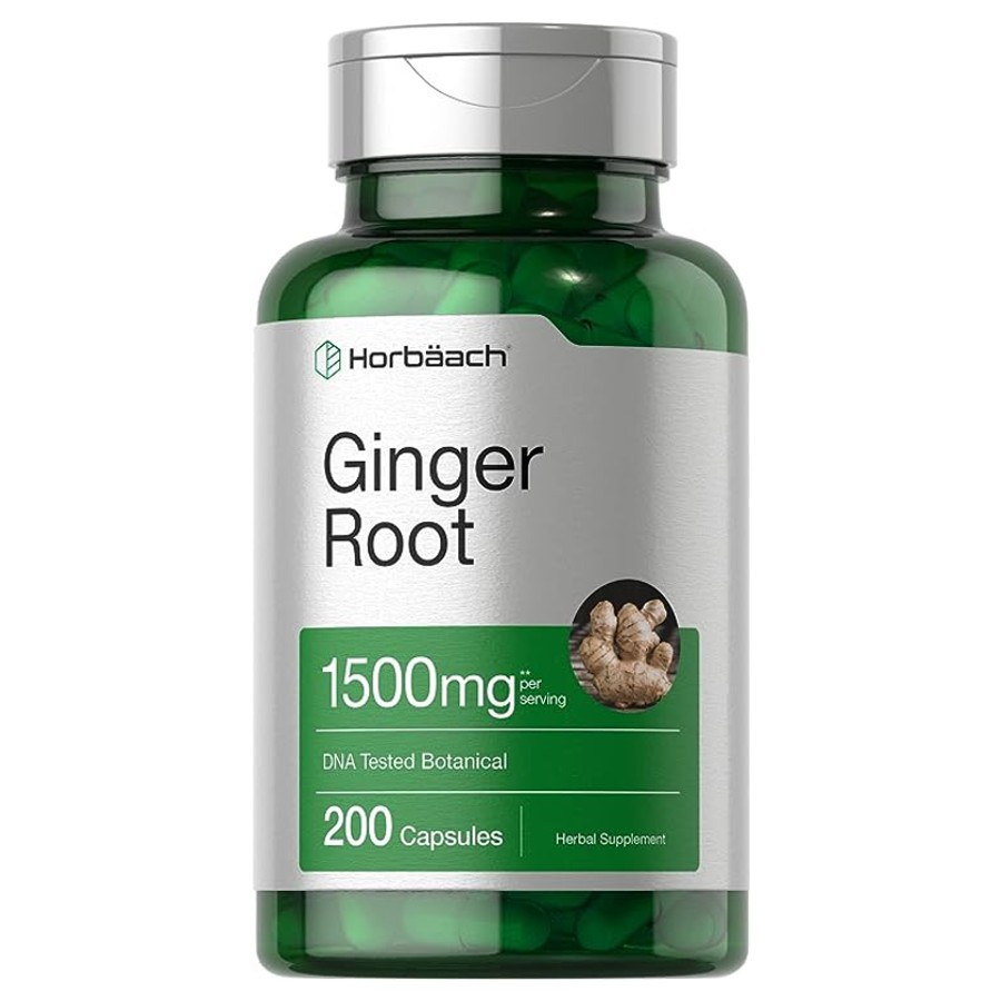 Horbaach Ginger Root Capsules 200 Pills your online wellness store